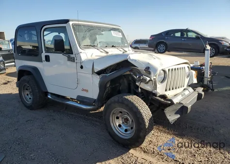 1999 Jeep Wrangler / Tj Se из США, поврежденный, VIN 1J4FY29P5XP490221